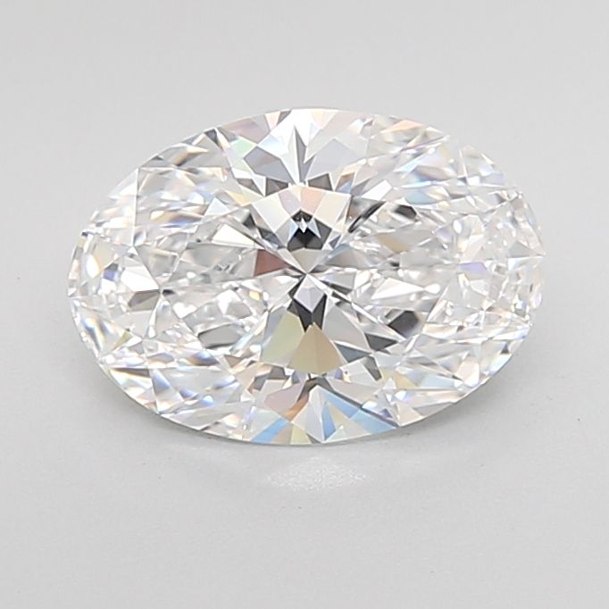 3.01 Carat D-IF Oval Lab Diamond