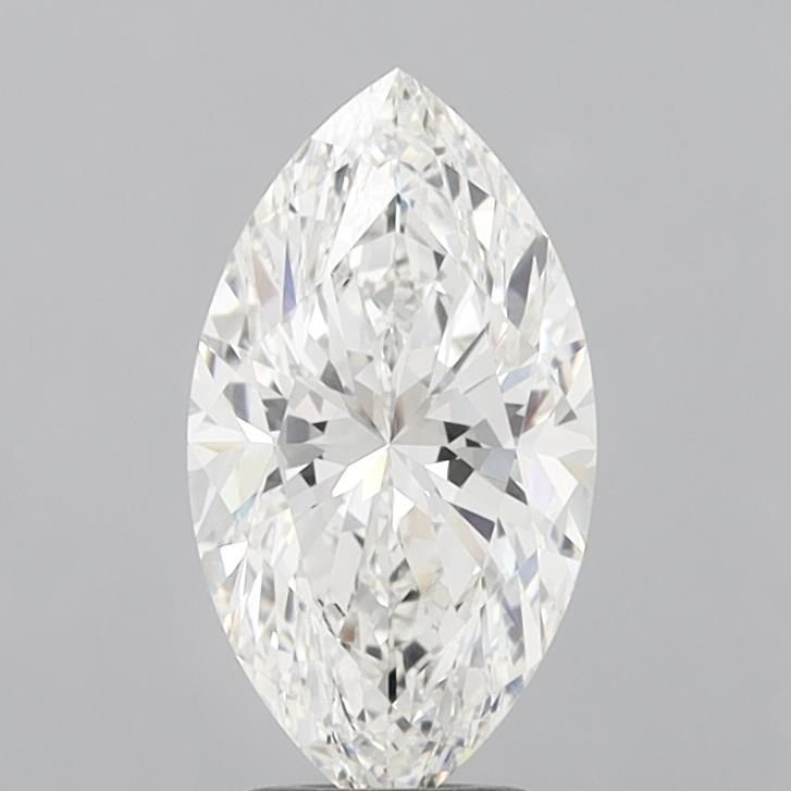 3.50 Carat G-VVS2 Marquise Lab Diamond