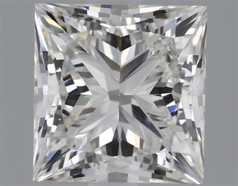 1.7 Carat H-VVS2 Princess Lab Diamond