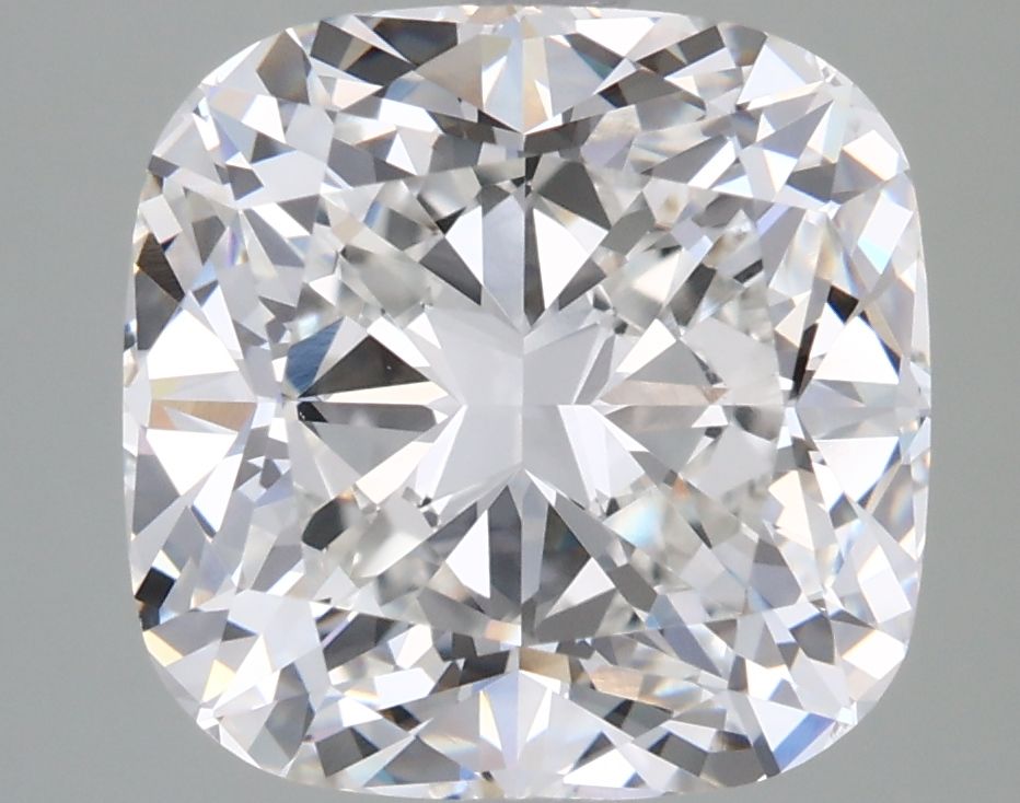 4.54 Carat F-VVS2 Cushion Lab Diamond