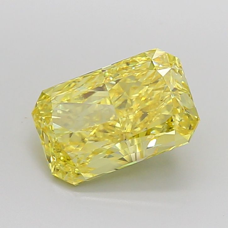 2.89 Carat Radiant Cut Fancy Yellow