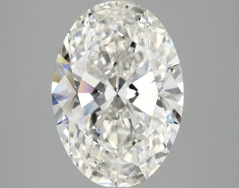 2.84 Carat F-VVS2 Oval Lab Diamond