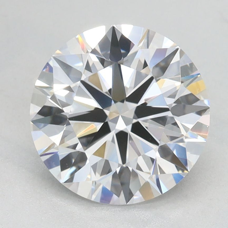 2.01 Carat D-IF Round Lab Diamond