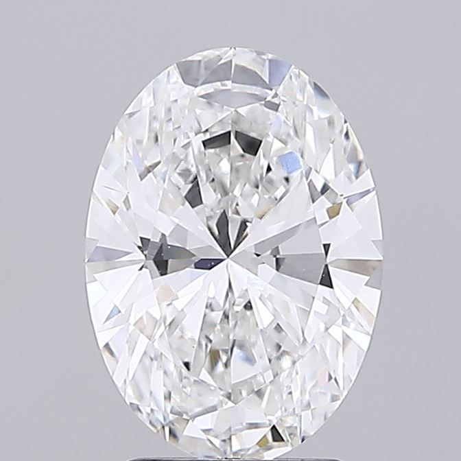 2.71 Carat E-VVS2 Oval Lab Diamond