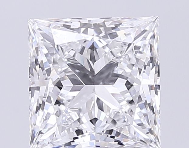 3.02 Carat D-VVS1 Princess Lab Diamond