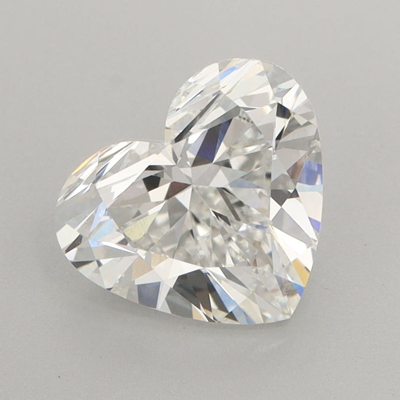 2.35 Carat F-VVS2 Heart Lab Diamond