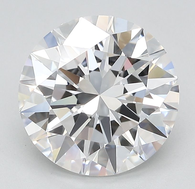 2.91 Carat D-VVS1 Round Lab Diamond
