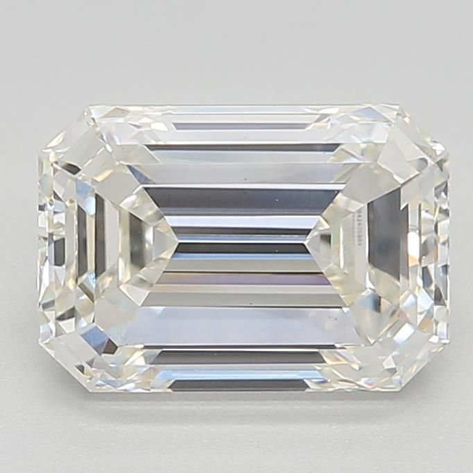 3.08 Carat G-VS1 Emerald Lab Diamond