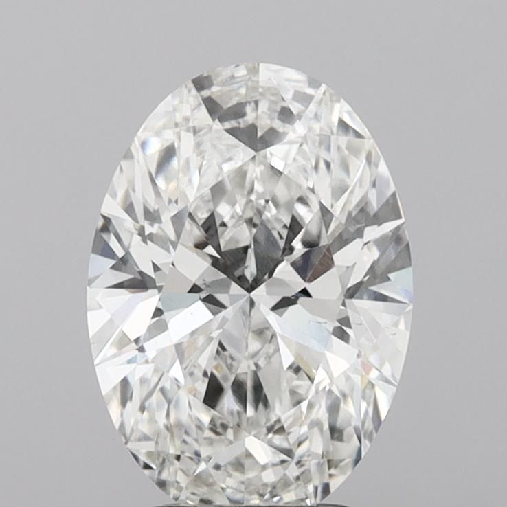 3.20 Carat F-VS1 Oval Lab Diamond