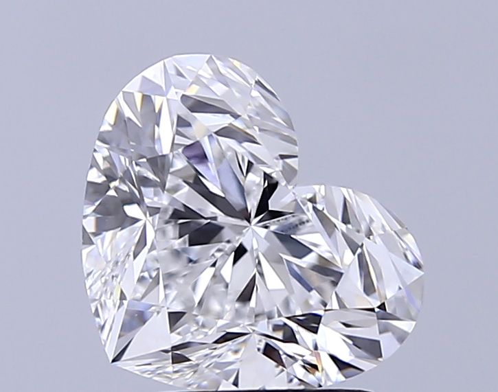 2.91 Carat D-VVS2 Heart Lab Diamond