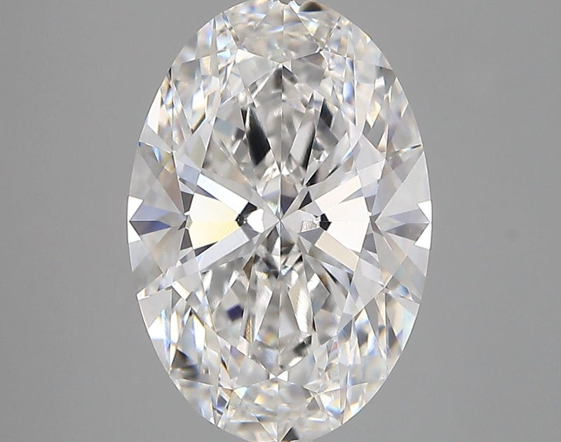4.01 Carat D-VVS2 Oval Lab Diamond