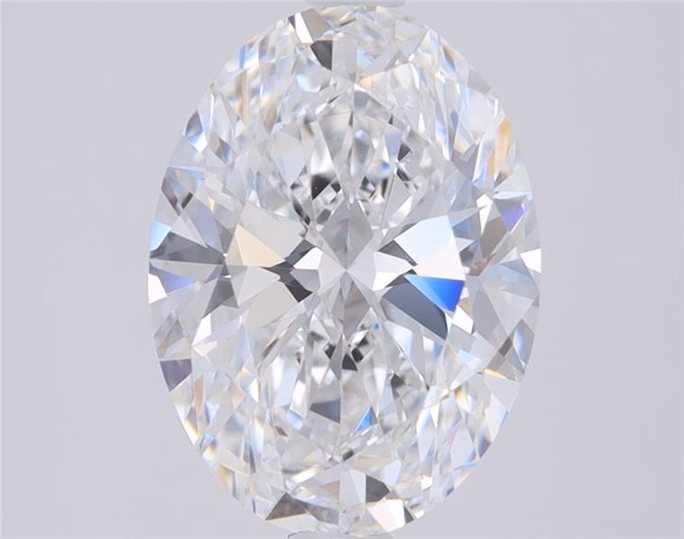 3.09 Carat D-VVS2 Oval Lab Diamond
