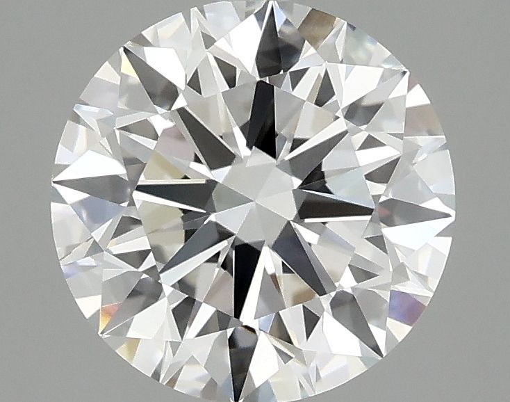 2.45 Carat D-VVS2 Round Lab Diamond