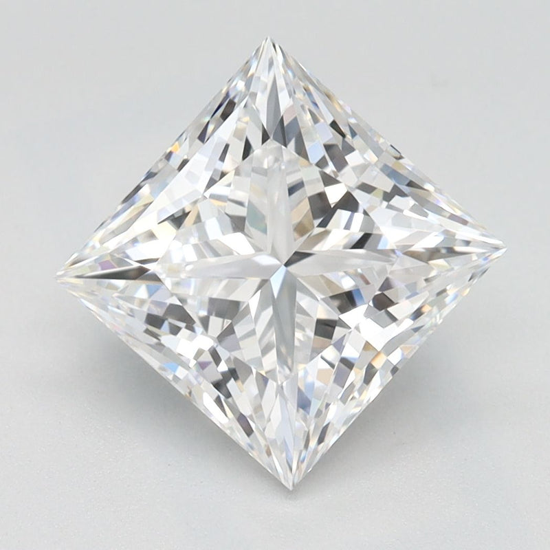 2.51 Carat D-VVS1 Princess Lab Diamond