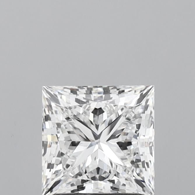 1.58 Carat E-VVS2 Princess Lab Diamond