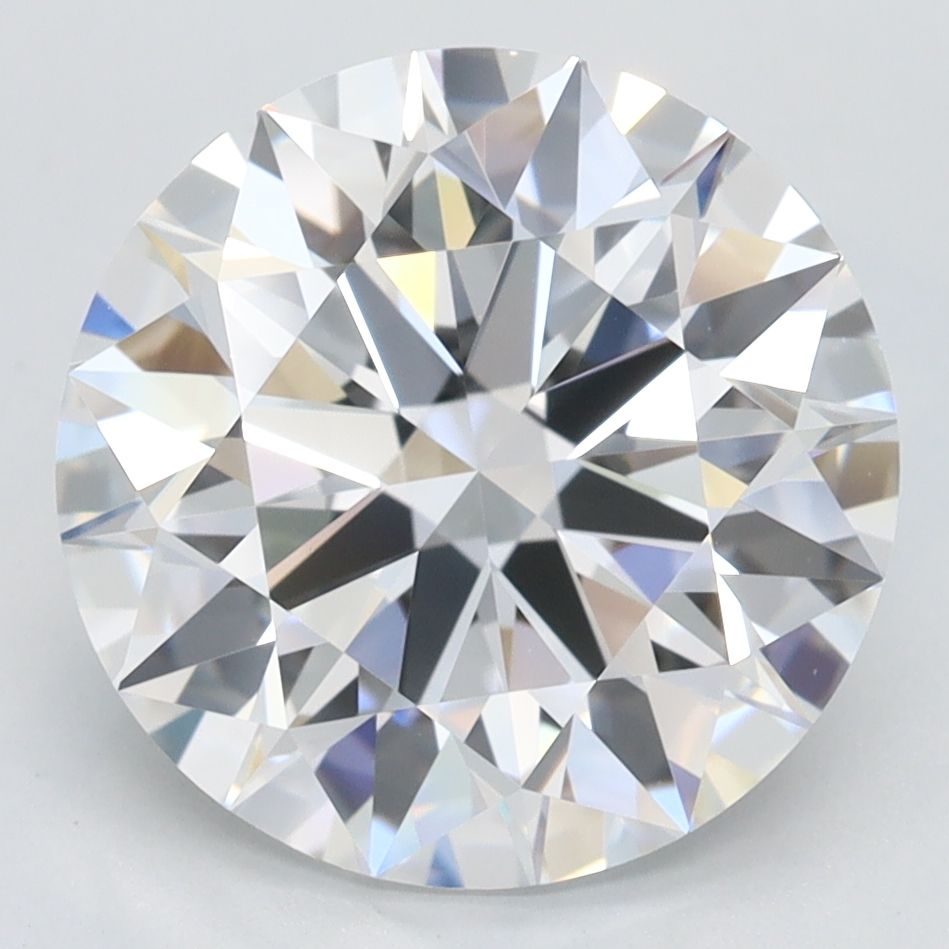 3.80 Carat D-VVS1 Round Lab Diamond