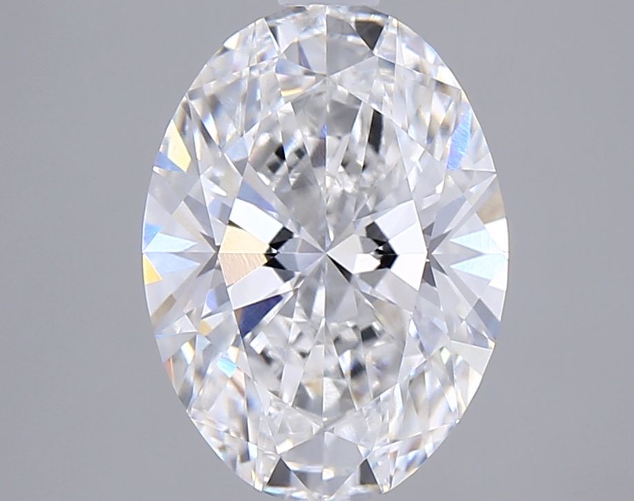 2.01 Carat D-VVS2 Oval Lab Diamond