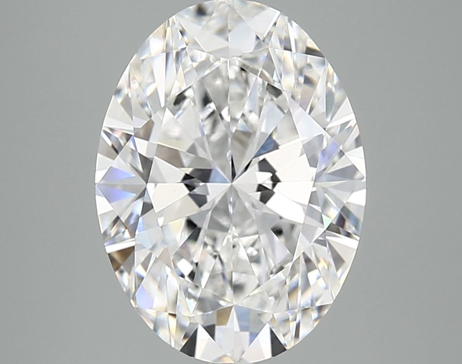 4.05 Carat D-VVS2 Oval Lab Diamond