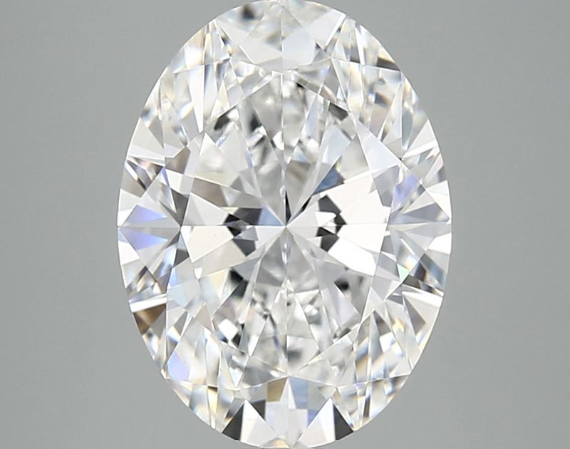 4.05 Carat D-VVS2 Oval Lab Diamond