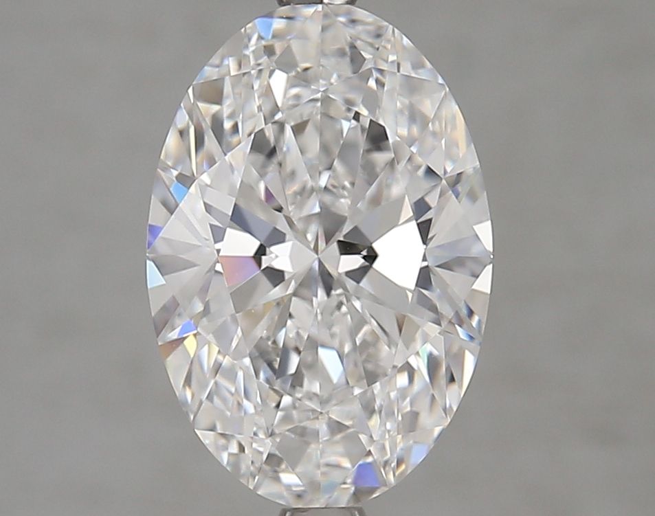 3.05 Carat D-FL Oval Lab Diamond