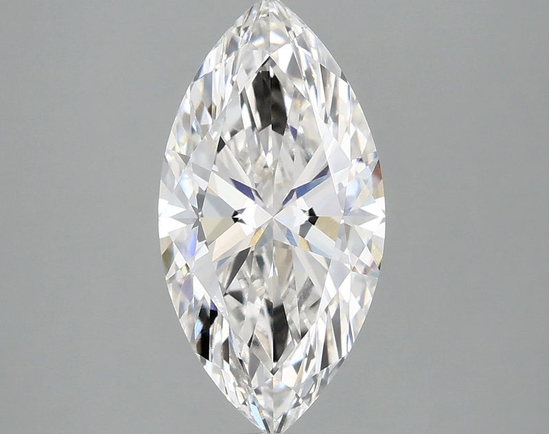 2.58 Carat F-VVS2 Marquise Lab Diamond