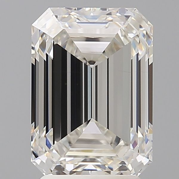 3.07 Carat G-VVS2 Emerald Lab Diamond
