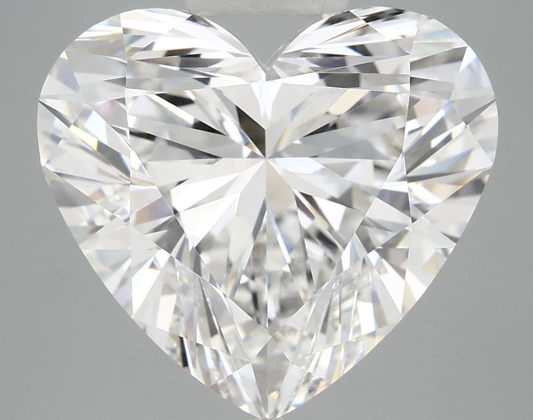 7.07 Carat D-VVS2 Heart Lab Diamond