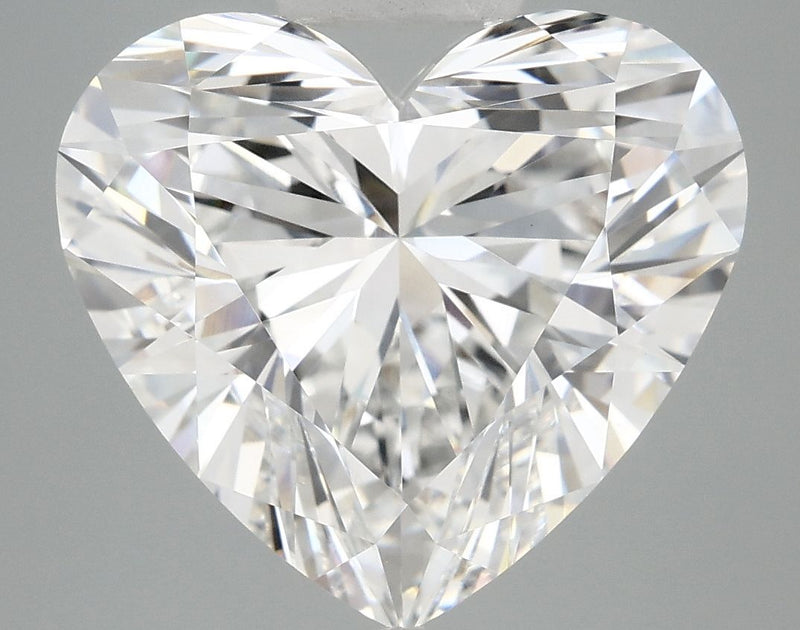 7.07 Carat D-VVS2 Heart Lab Diamond
