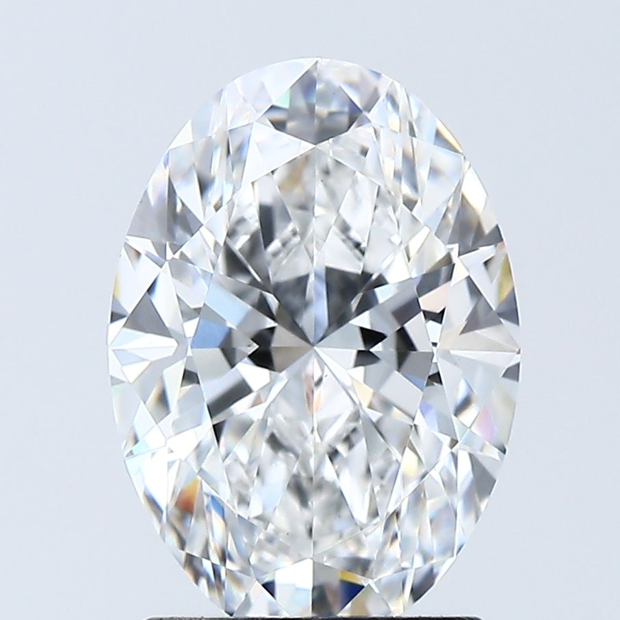 1.25 Carat F-VS2 Oval Lab Diamond