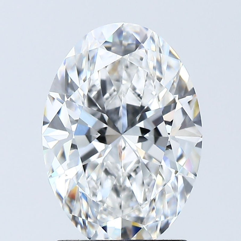 1.25 Carat F-VS2 Oval Lab Diamond