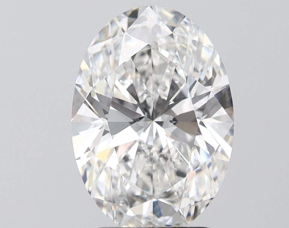 2.86 Carat D-VVS2 Oval Lab Diamond