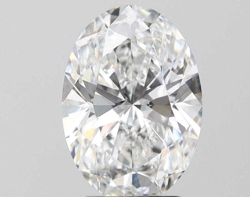 2.86 Carat D-VVS2 Oval Lab Diamond