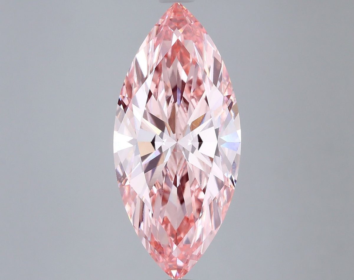 2.05 Carat Marquise Cut Fancy Pink