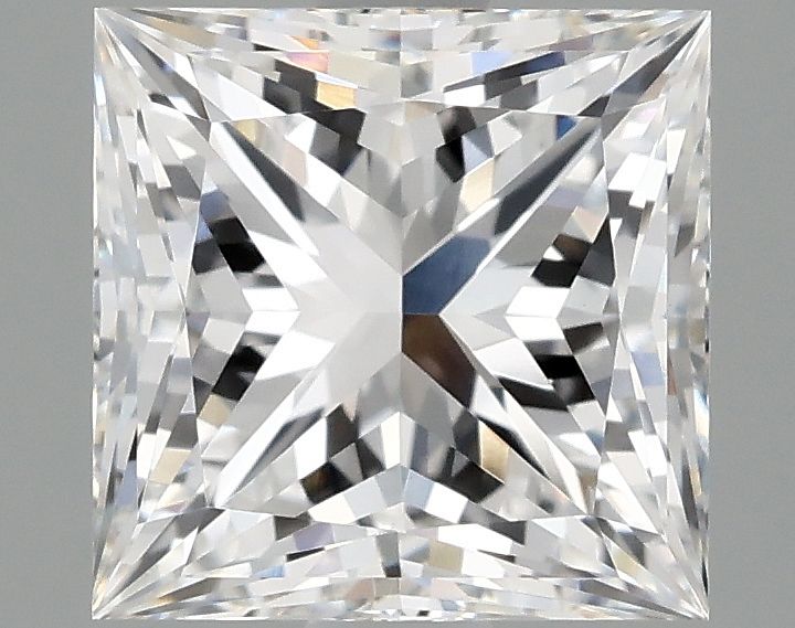 2.09 Carat D-VVS2 Princess Lab Diamond