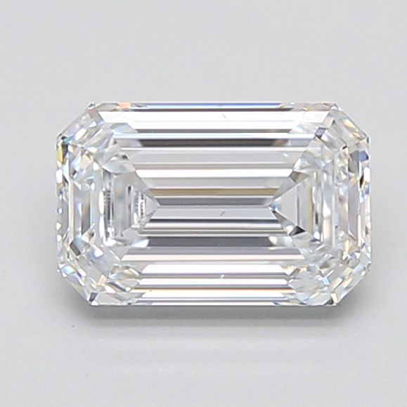 1.9 Carat E-VVS1 Emerald Lab Diamond