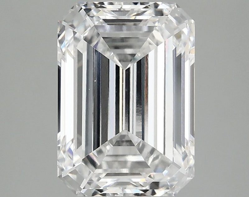 2.97 Carat D-VS1 Emerald Lab Diamond