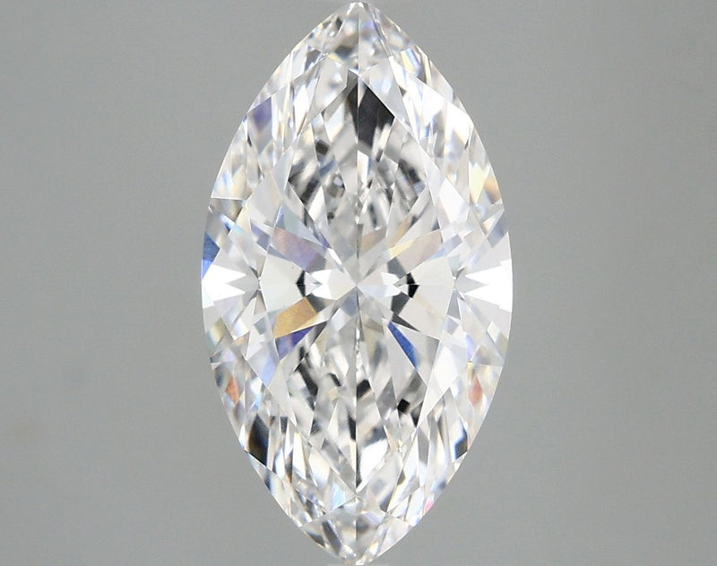 2.97 Carat E-VVS2 Marquise Lab Diamond