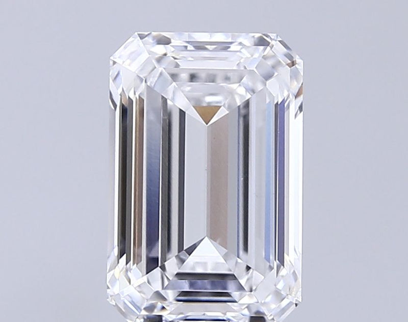 2.76 Carat D-VVS2 Emerald Lab Diamond