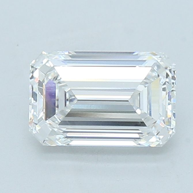 2.42 Carat E-VVS2 Emerald Lab Diamond