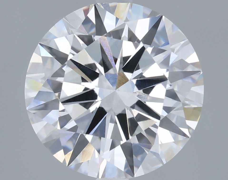 3.02 Carat D-VVS2 Round Lab Diamond