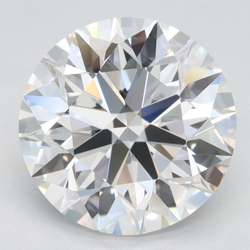3.01 Carat D-IF Round Lab Diamond