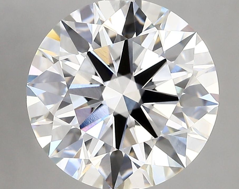 4.18 Carat D-VVS2 Round Lab Diamond