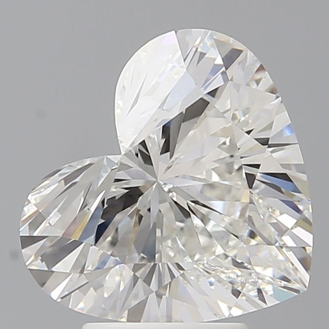 4.03 Carat G-VS1 Heart Lab Diamond