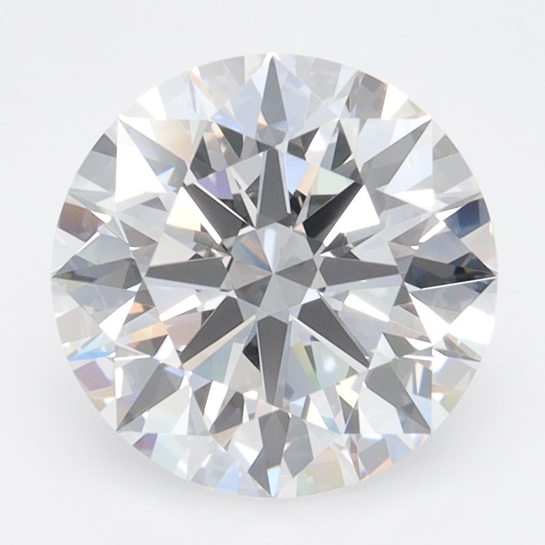 2.74 Carat D-VVS1 Round Lab Diamond