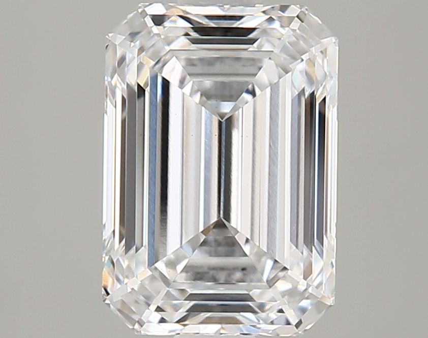 2.11 Carat D-VVS2 Emerald Lab Diamond