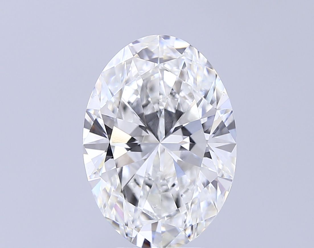 5.01 Carat E-VS1 Oval Lab Diamond