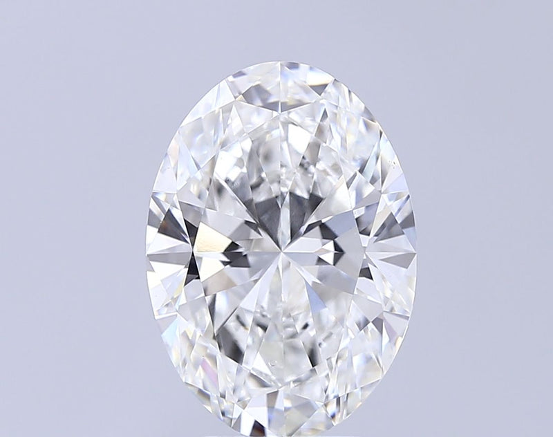 5.01 Carat E-VS1 Oval Lab Diamond