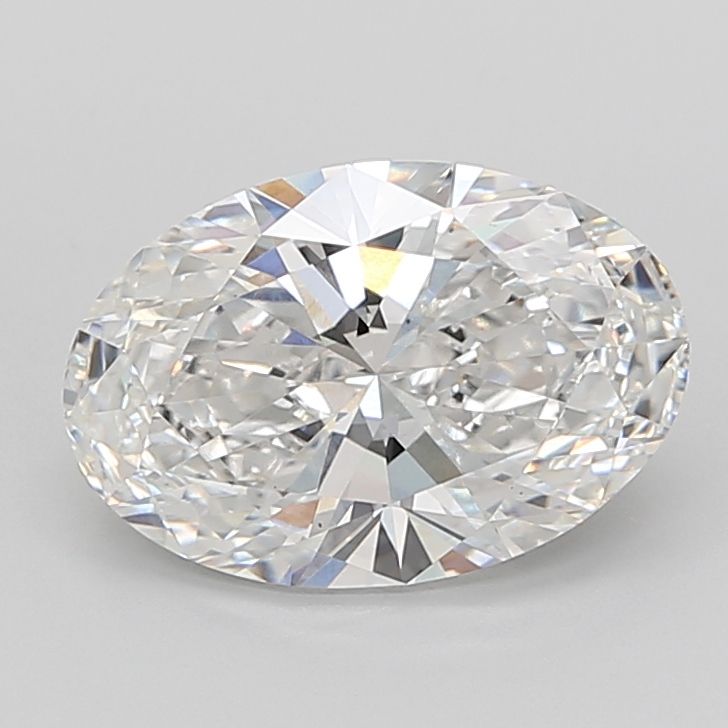 5.02 Carat E-VS1 Oval Lab Diamond
