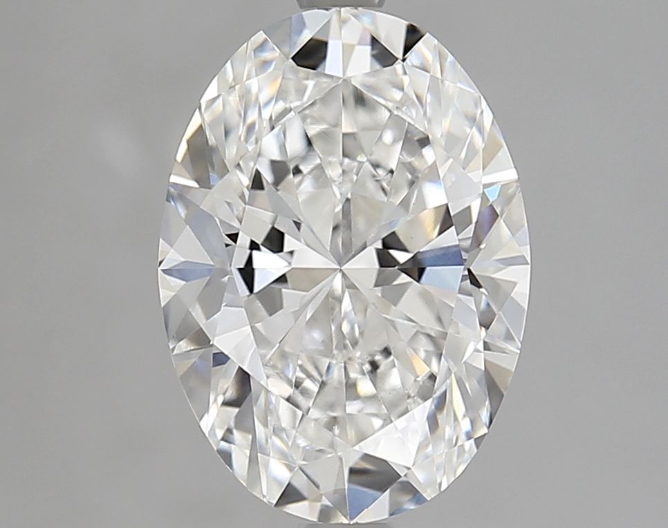 3 Carat F-VVS2 Oval Lab Diamond