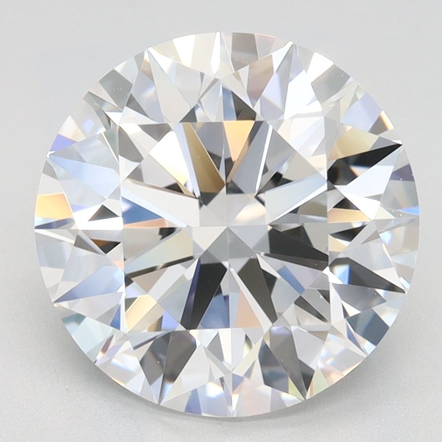 3.01 Carat D-VVS1 Round Lab Diamond